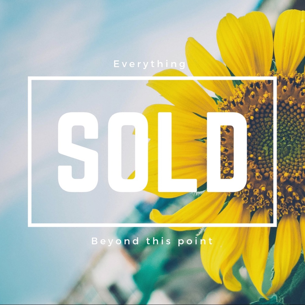 Everything Sold Beyond This Point